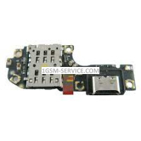 Блок захранване ( PCB, SUB ) за Huawei Nova Y90 / CTR-LX2 + микрофон, sim четец